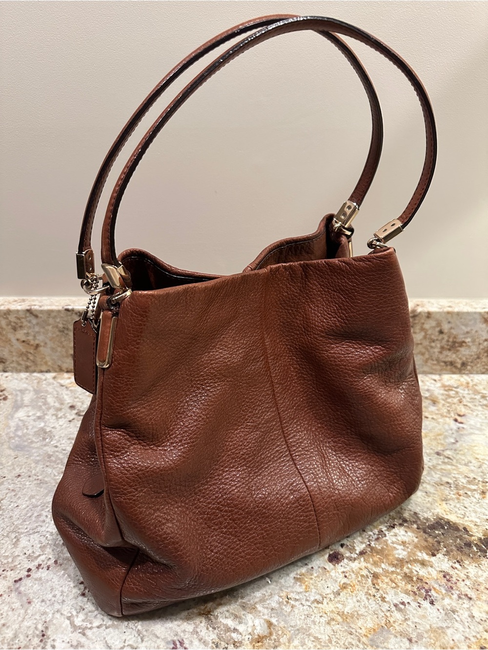 Coach Brown Leather Shoulder Bag